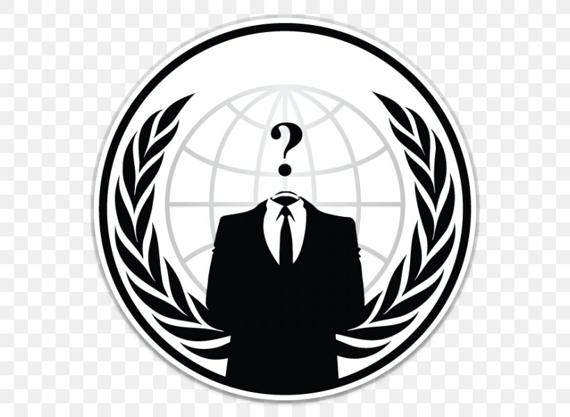 Anonymous Logo 2013 Singapore Cyberattacks Zazzle Hacktivism, PNG, 600x600px, Anonymous, Black, Black And White, Brand, Business Download Free