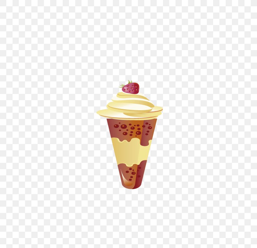 Ice Cream Milkshake Strawberry, PNG, 612x792px, Ice Cream, Aedmaasikas, Dairy Product, Dessert, Flavor Download Free