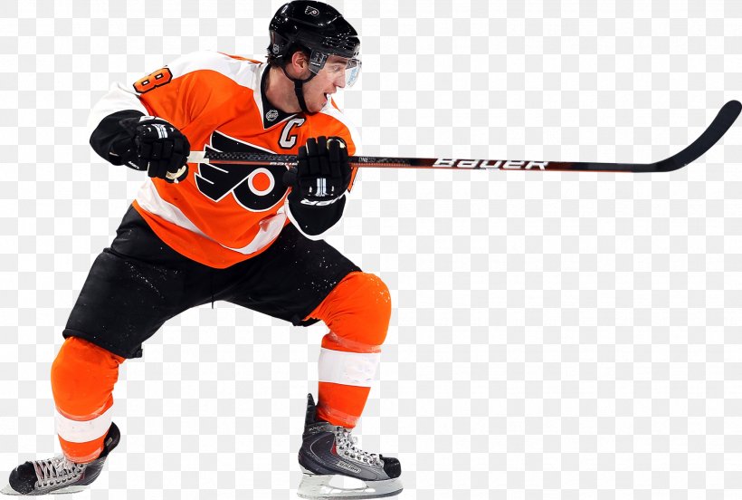 Philadelphia Flyers National Hockey League New York Rangers Stanley Cup Playoffs Desktop Wallpaper, PNG, 1856x1251px, Philadelphia Flyers, Baseball Equipment, Claude Giroux, Computer, Headgear Download Free