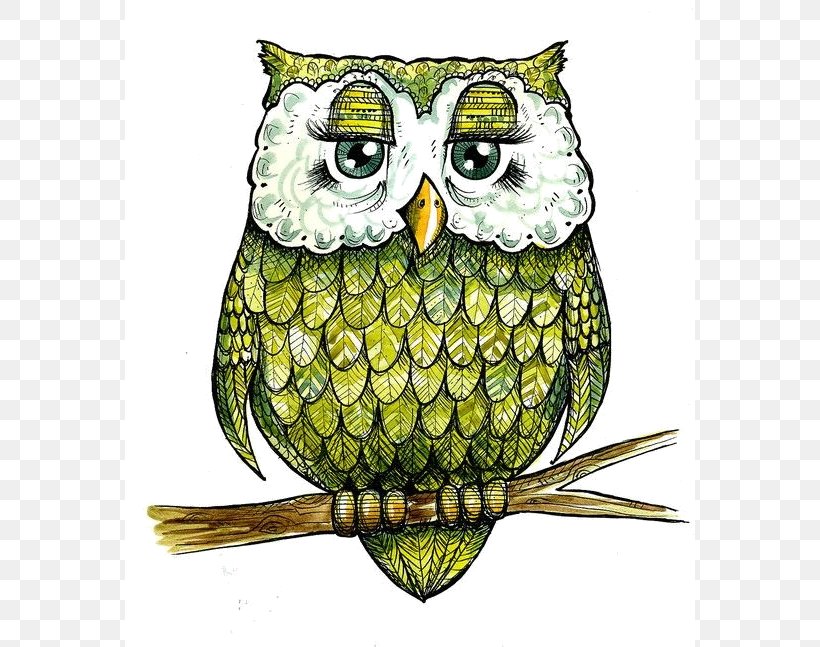 Snowy Owl Spoonflower Watercolor Painting Textile, PNG, 570x647px, Owl, Barn Owl, Beak, Bird, Bird Of Prey Download Free