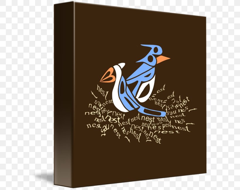 Gallery Wrap Printing Canvas Text Art, PNG, 606x650px, Gallery Wrap, Art, Beak, Bird, Bluebirds Download Free