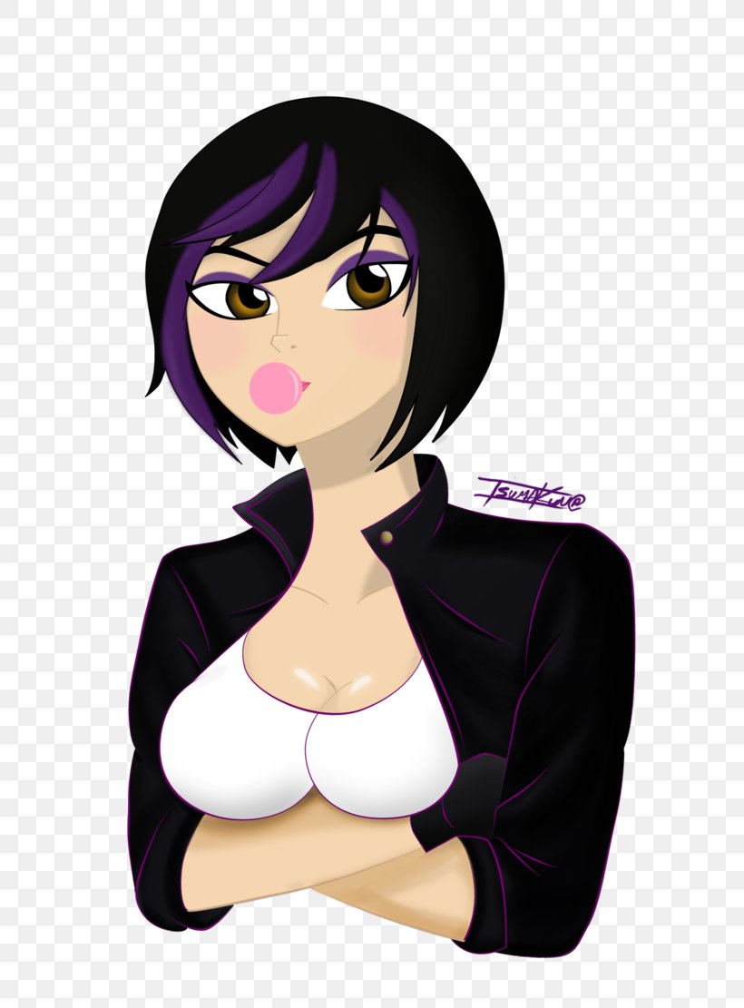 GoGo Tomago Fan Art Cartoon, PNG, 720x1111px, Watercolor, Cartoon, Flower, Frame, Heart Download Free