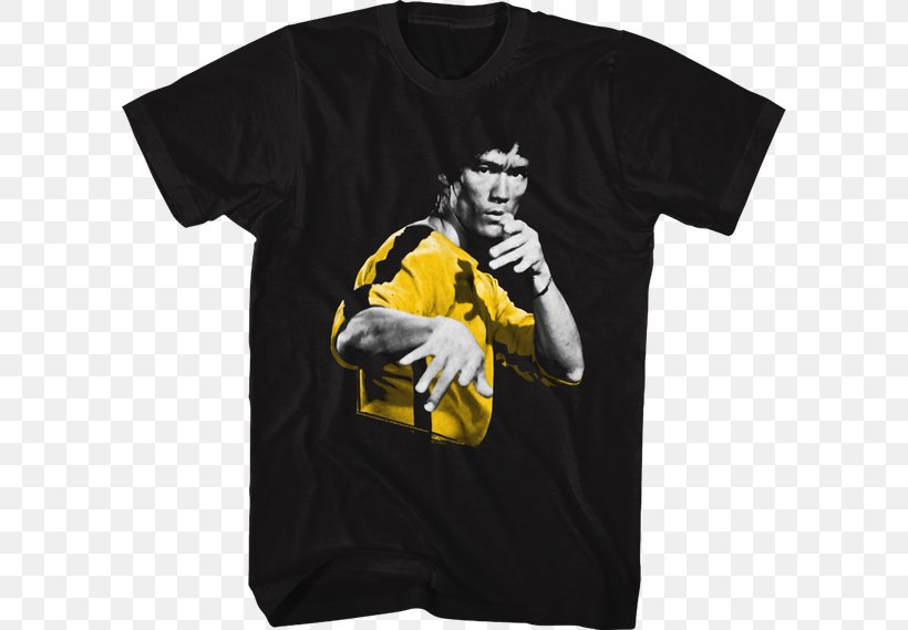 Long-sleeved T-shirt Clothing, PNG, 600x569px, Tshirt, Black, Brand, Bruce Lee, Clothing Download Free