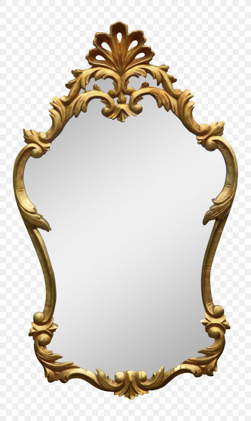 Mirror Gilding Wall Design Gold, PNG, 2737x4599px, Mirror, Antique, Art, Brass, Gilding Download Free