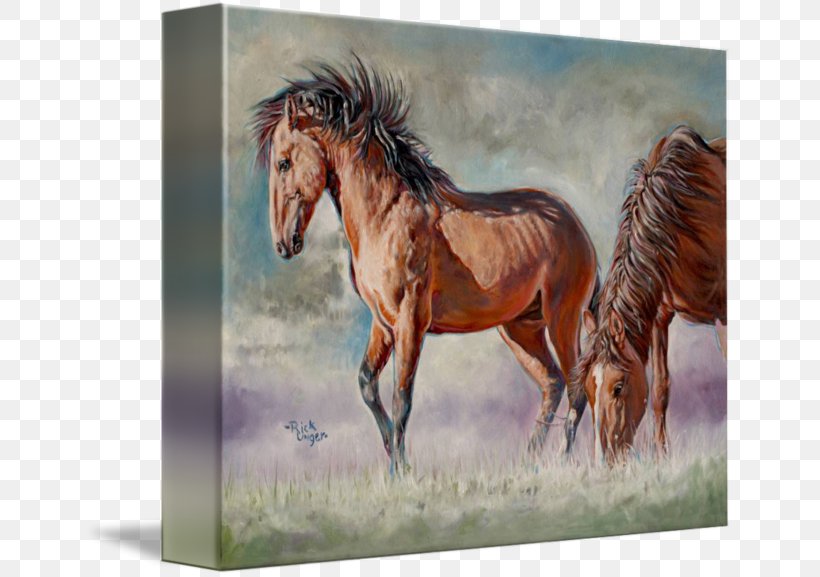 Mustang Stallion Mare Watercolor Painting Ecoregion, PNG, 650x577px, 2019 Ford Mustang, Mustang, Bridle, Ecoregion, Ecosystem Download Free