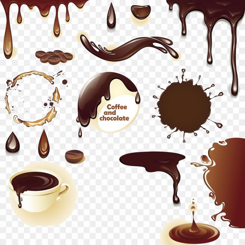 Coffee Hot Chocolate Chocolate Ice Cream, PNG, 1000x1000px, Coffee, Caffeine, Chocolate, Chocolate Ice Cream, Coffee Cup Download Free