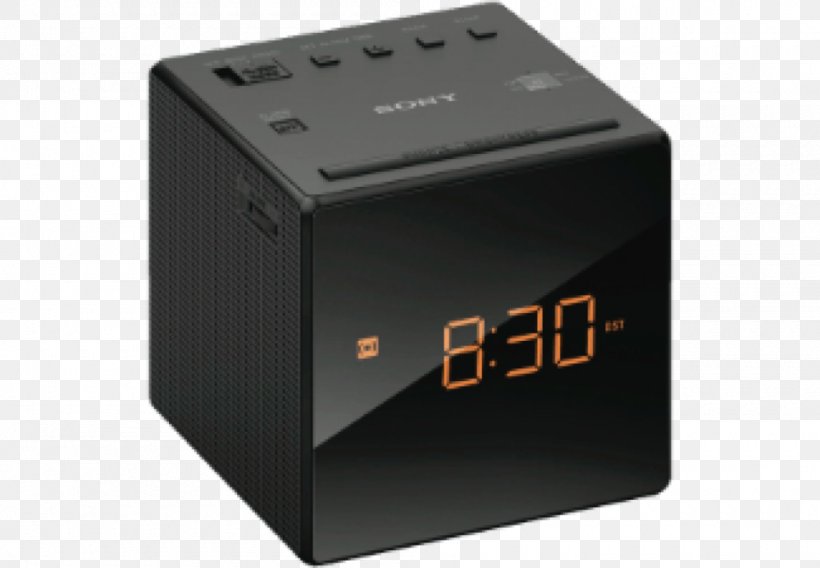 Sony Alarm Clock Radio FM Broadcasting Alarm Clocks AM Broadcasting, PNG, 1000x693px, Radio, Alarm Clocks, Am Broadcasting, Buzzer, Clock Download Free