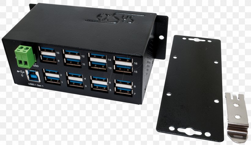 USB Hub Computer Port Electronics Ethernet Hub, PNG, 1520x879px, Usb, Amplifier, Audio, Audio Equipment, Audio Receiver Download Free