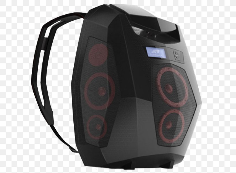Backpack Computer Speakers Loudspeaker Boombox Bag, PNG, 626x602px, Backpack, Bag, Boombox, Cd Player, Computer Speakers Download Free