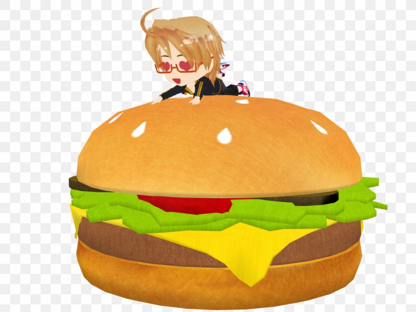 Hamburger Cheeseburger Fast Food Veggie Burger Junk Food, PNG, 1032x774px, Watercolor, Cartoon, Flower, Frame, Heart Download Free