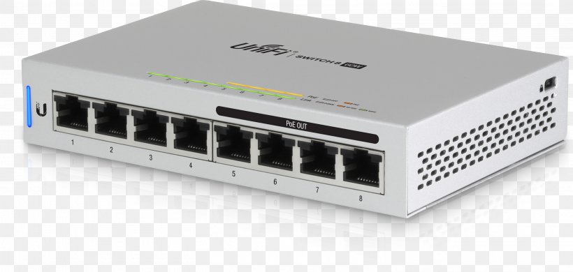 Power Over Ethernet Ubiquiti Networks Network Switch Gigabit Ethernet ...