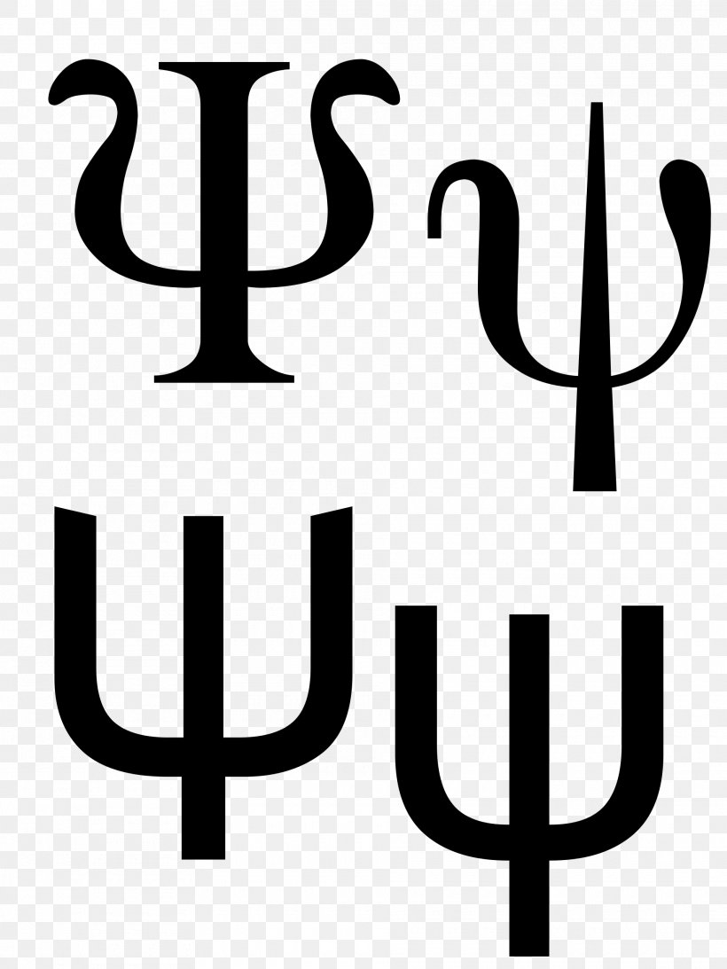 Psi Psychology Symbol Greek Alphabet, PNG, 1920x2560px, Psi, Alphabet, Ancient Greek, Black And White, Brand Download Free