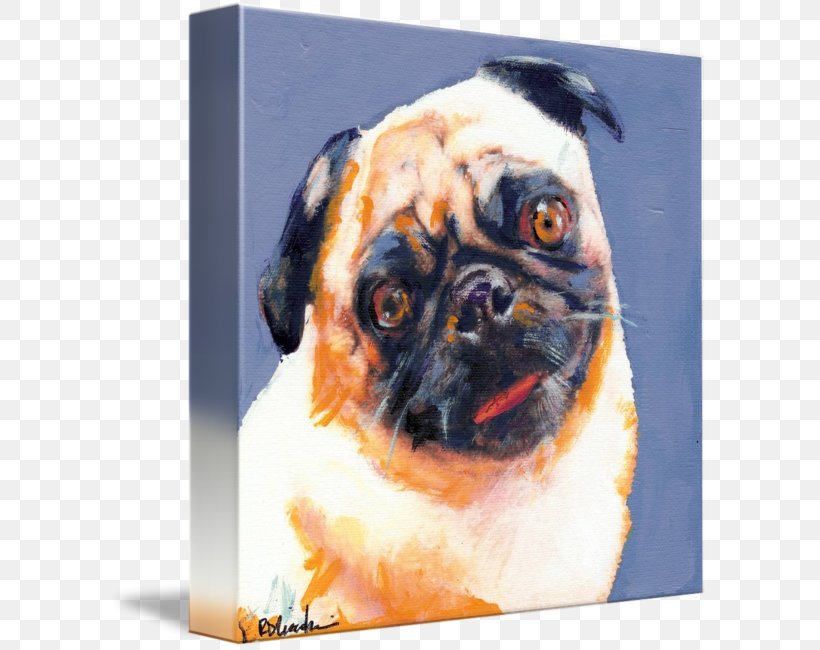 Pug The Blue Boy Dog Breed Pinkie Painting, PNG, 600x650px, Pug, Animal, Art, Art Museum, Blue Boy Download Free