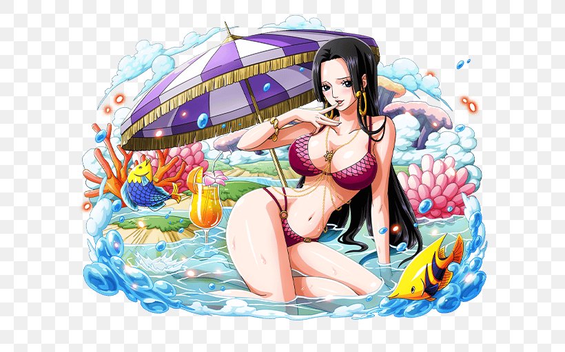 Boa Hancock One Piece Treasure Cruise Monkey D. Luffy Nami - PNG - Download...