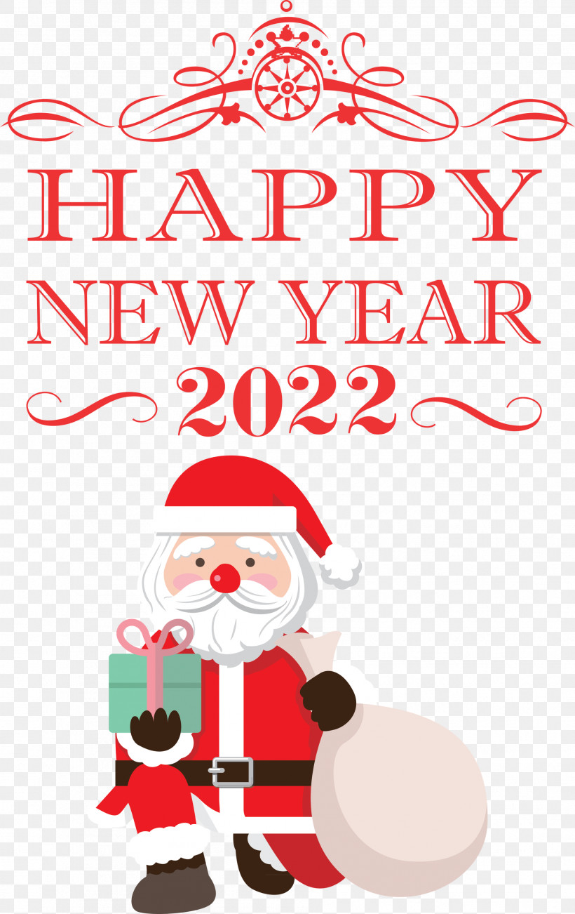 Happy New Year 2022 Wishes With Gift Boxes, PNG, 1889x3000px, Ded Moroz, Bauble, Christmas Day, Christmas Tree, Mrs Claus Download Free