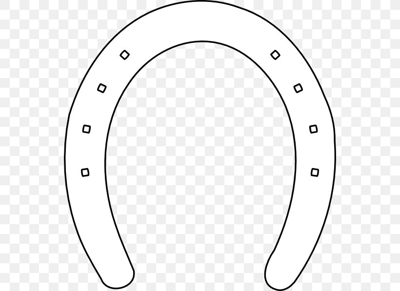 Horseshoes Coloring Book Clip Art, PNG, 558x597px, Horse, Area, Black And White, Body Jewelry, Child Download Free