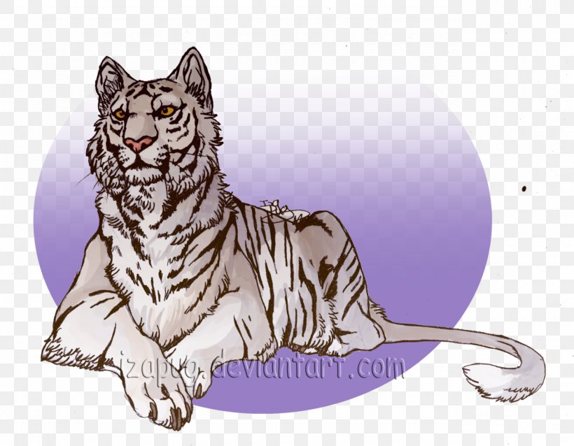 Whiskers White Tiger Tabby Cat, PNG, 1280x996px, Whiskers, Big Cat, Big Cats, Carnivoran, Cartoon Download Free