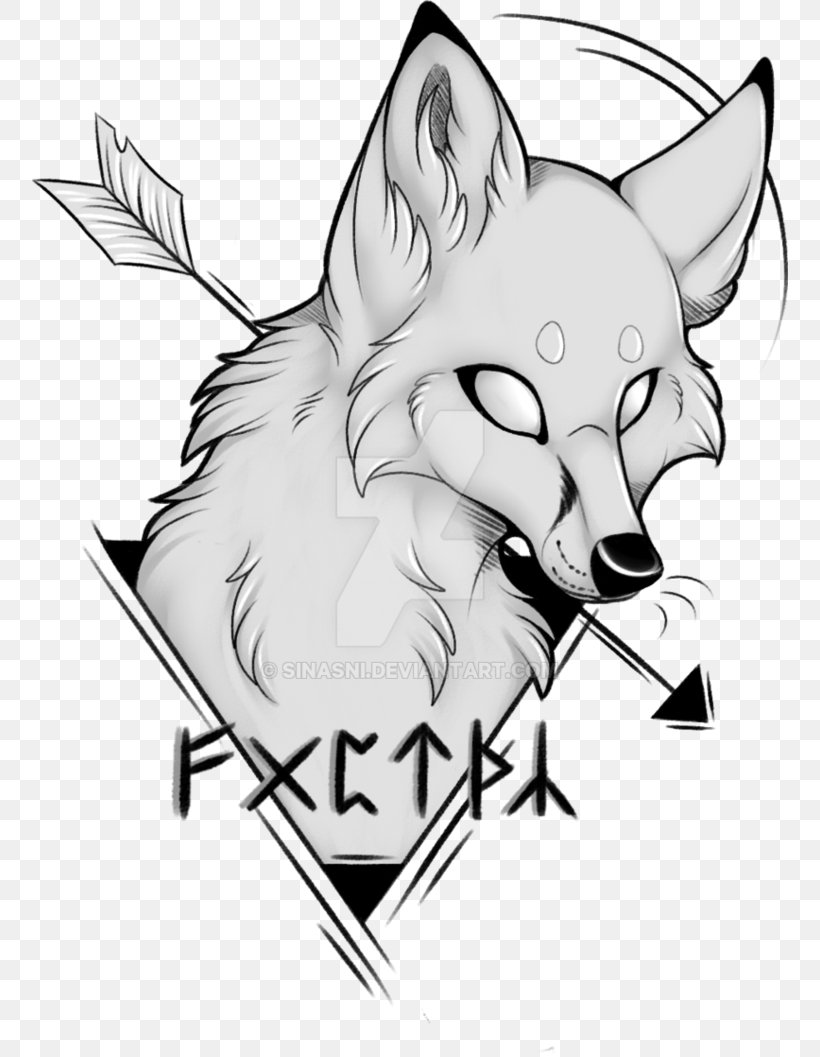 Canidae Fox Dog Coloring Book Drawing, PNG, 756x1057px, Canidae, Art, Artwork, Bark, Black And White Download Free