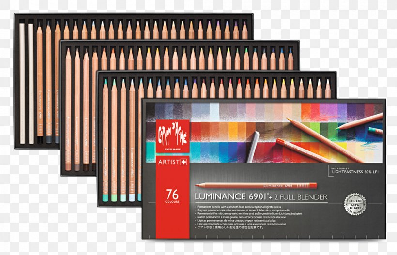 Caran D'Ache Paper Colored Pencil Lightfastness, PNG, 1000x643px, Paper, Artist, Box, Brand, Color Download Free