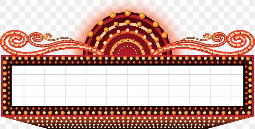 Cinema Marquee Royalty-free Clip Art, PNG, 3593x1823px, Cinema, Area, Brand, Film, Marquee Download Free