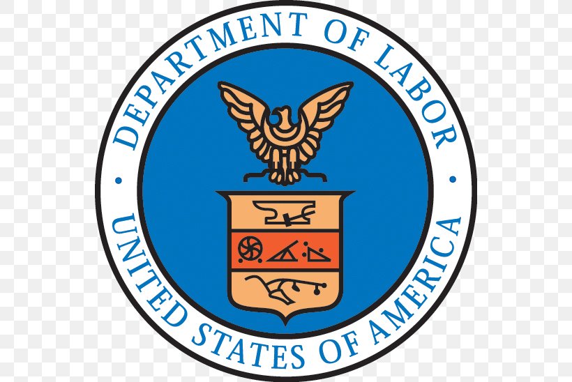 United States Department Of Labor Federal Government Of The United States Wage And Hour Division Employment And Training Administration Florida Restaurant And Lodging Association, PNG, 548x548px, United States Department Of Labor, Area, Badge, Brand, Crest Download Free