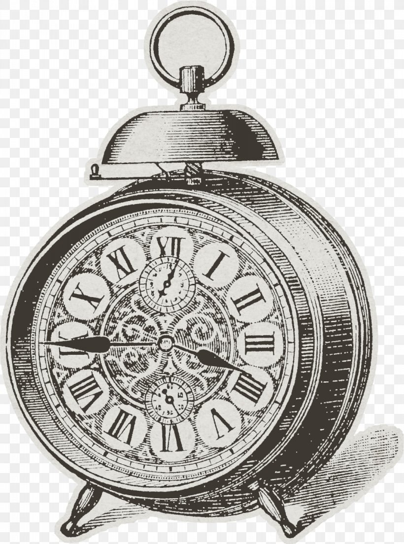 Alarm Clock Table Black And White, PNG, 1093x1472px, Alarm Clock, Antique, Black And White, Clock, Creativity Download Free