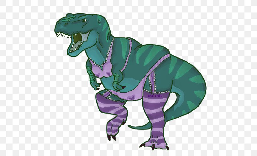 Tyrannosaurus Velociraptor Legendary Creature Animated Cartoon, PNG, 500x500px, Tyrannosaurus, Animated Cartoon, Dinosaur, Fictional Character, Legendary Creature Download Free