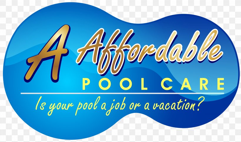 A AFFORDABLE POOL CARE Swimming Pool Maid Service Cleaner, PNG, 3266x1924px, Swimming Pool, Area, Banner, Blue, Brand Download Free