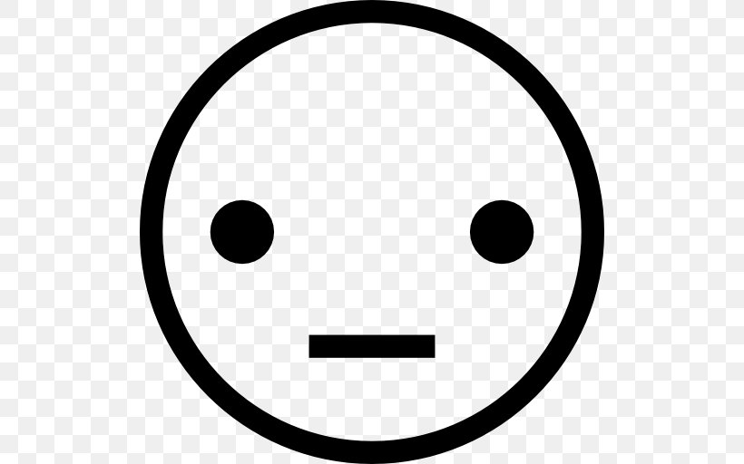 Emoticon Smiley, PNG, 512x512px, Emoticon, Black And White, Character, Face, Facial Expression Download Free