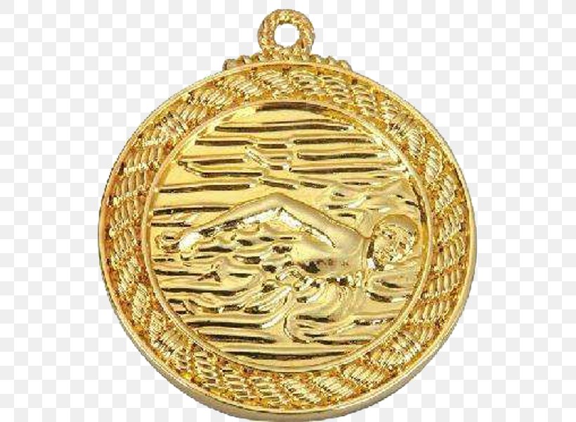Medal Swimming Marathon Sport Gift, PNG, 548x600px, Medal, Brass, Commemorative Coin, Game, Gift Download Free