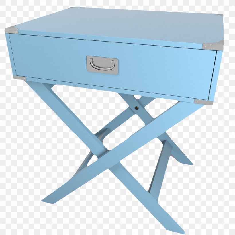 Nightstand Table Blue, PNG, 1200x1200px, Nightstand, Baby Blue, Bed, Blue, Desk Download Free