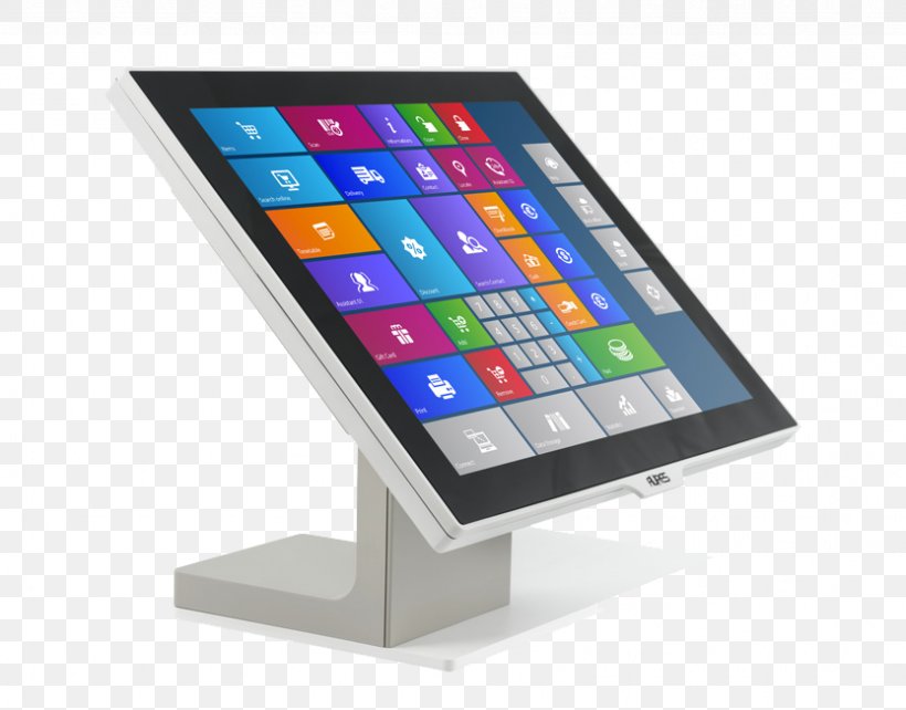 Point Of Sale Touchscreen Aures Technologies Computer Software Computer Hardware, PNG, 833x653px, Point Of Sale, Allinone, Barcode Scanners, Computer Hardware, Computer Monitor Download Free