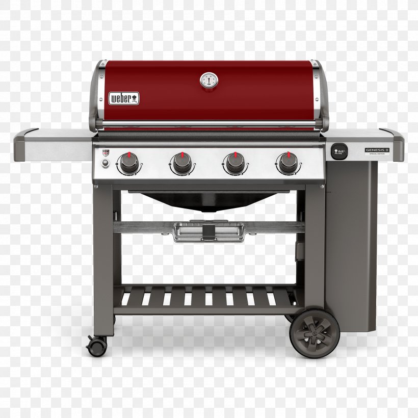 Barbecue Grill Weber Genesis II E-410 Weber-Stephen Products Weber Genesis II E-310 Grilling, PNG, 1800x1800px, Barbecue Grill, Cookware Accessory, Gasgrill, Grilling, Home Appliance Download Free