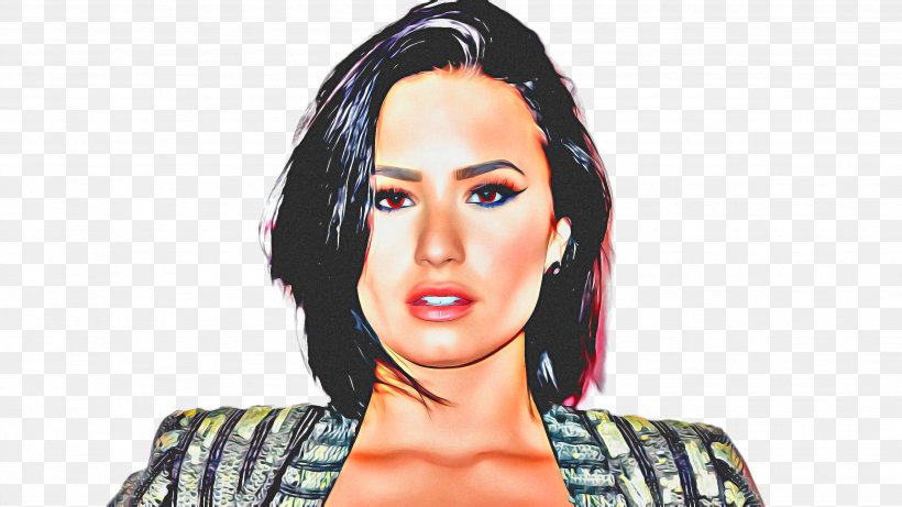 Mouth Cartoon, PNG, 2664x1500px, Demi Lovato, Actor, Beauty, Black Hair, Bob Cut Download Free