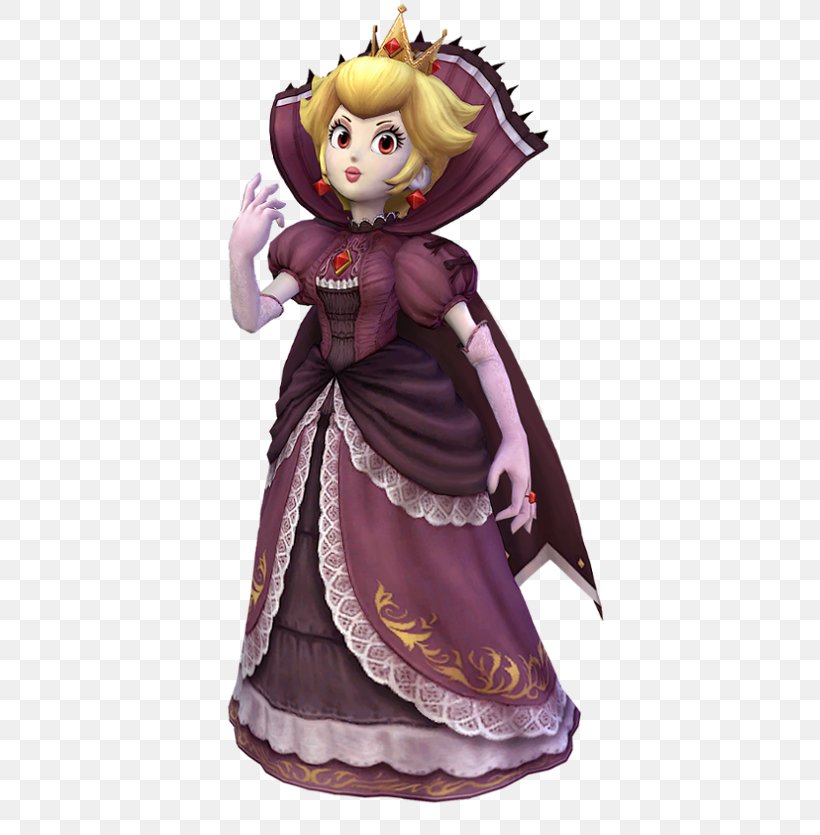 Princess Peach Paper Mario: The Thousand-Year Door Project M Rosalina Super Smash Bros. For Nintendo 3DS And Wii U, PNG, 455x835px, Princess Peach, Costume, Costume Design, Doll, Dr Mario Download Free