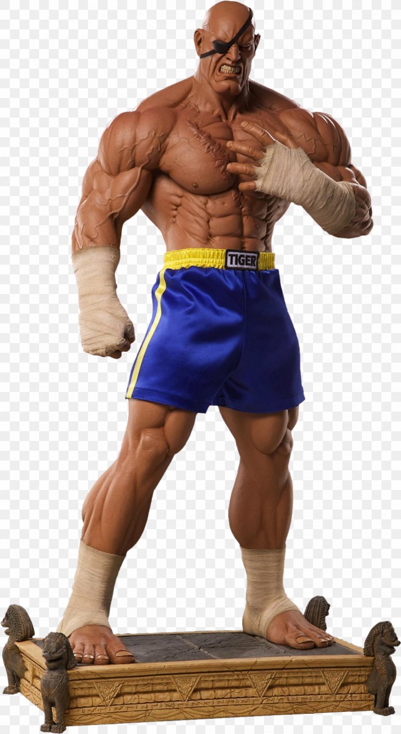 Sagat Street Fighter Statue Figurine Mortal Kombat X, PNG, 821x1500px, Sagat, Action Figure, Action Toy Figures, Australia, Australian Dollar Download Free
