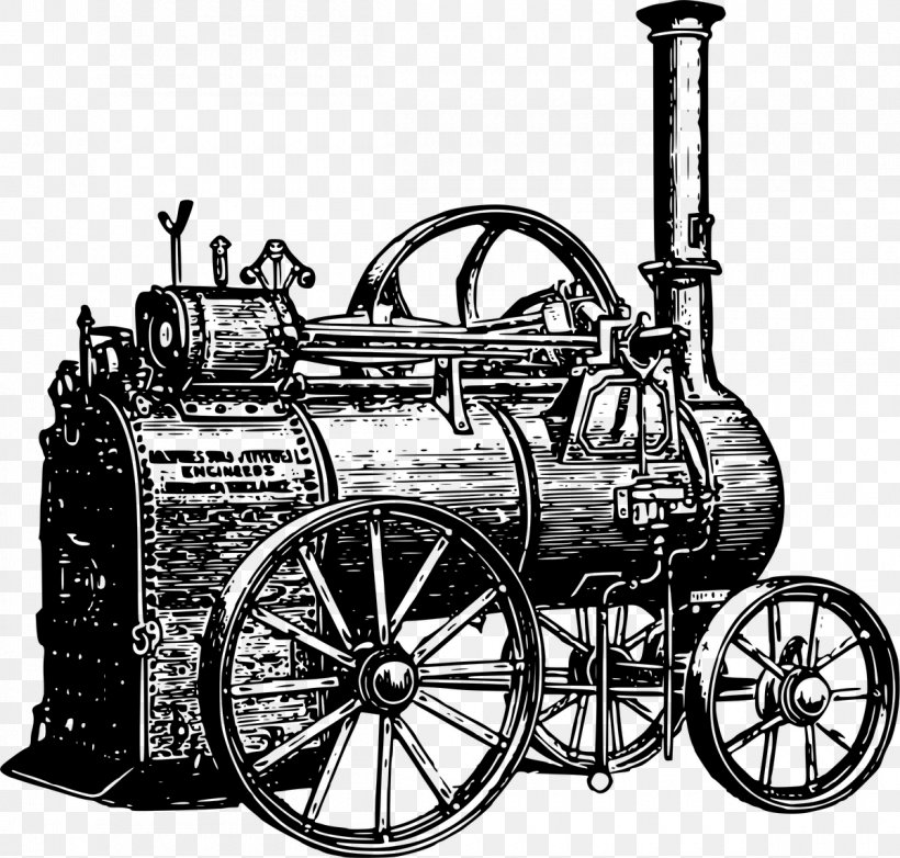 Train Steam Engine Steam Locomotive Clip Art, PNG, 1200x1145px, Train, Art, Black And White, Car, Drawing Download Free