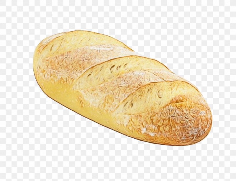 Baguette Loaf Small Bread Staple Food Baked Good, PNG, 1080x828px, Watercolor, Baguette, Baked Good, Baking, Goods Download Free
