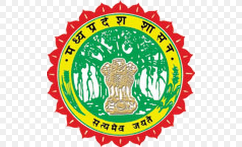 Gwalior Government Of India Raisen District Government Of Madhya Pradesh, PNG, 500x500px, Gwalior, Area, Badge, Central Government, Crest Download Free