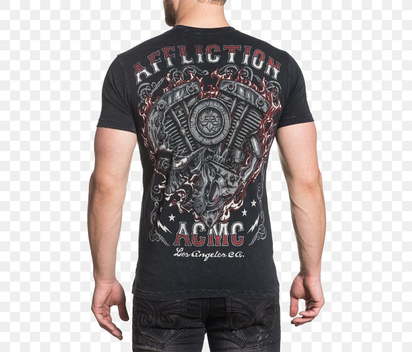 T-shirt Affliction Clothing Top Pants, PNG, 700x700px, Tshirt, Affliction Clothing, Black, Blackcraft Cult, Brand Download Free