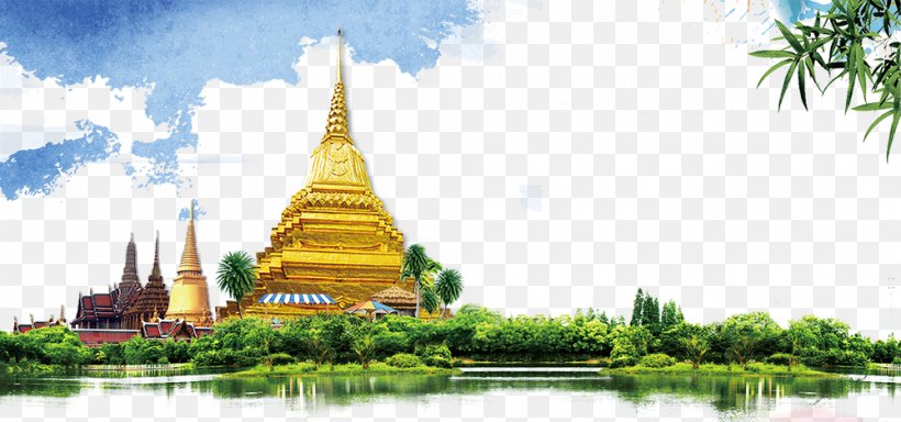Thailand Thai Cuisine Tourism Fukei, PNG, 1000x469px, Thailand, Architecture, Art, Fukei, Landmark Download Free