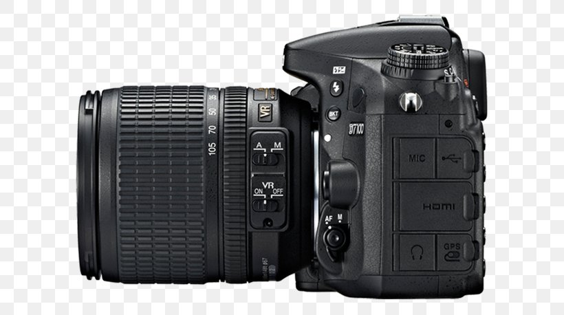 Nikon D7000 AF-S DX Nikkor 18-105mm F/3.5-5.6G ED VR Digital SLR Nikon DX Format Camera, PNG, 736x458px, Nikon D7000, Active Pixel Sensor, Afs Dx Nikkor 18105mm F3556g Ed Vr, Apsc, Camera Download Free