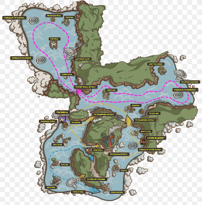 Pirate101 World Map World Map, PNG, 2733x2777px, Map, Area, Editing, Image Editing, Kong Skull Island Download Free