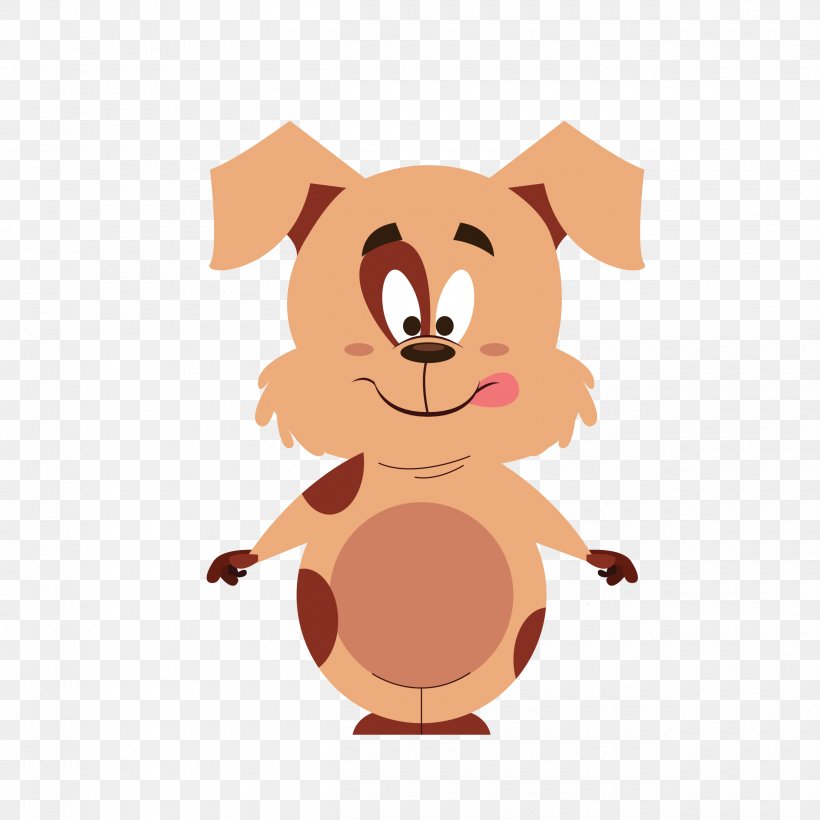 Vector Graphics Dog Euclidean Vector Image, PNG, 2500x2500px, Dog, Animal, Animated Cartoon, Carnivoran, Cartoon Download Free
