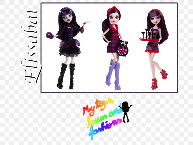 Monster High Frights, Camera, Action! Elissabat Doll Mattel Toy, PNG, 693x615px, Monster High, Art Doll, Costume, Doll, Draculaura Download Free