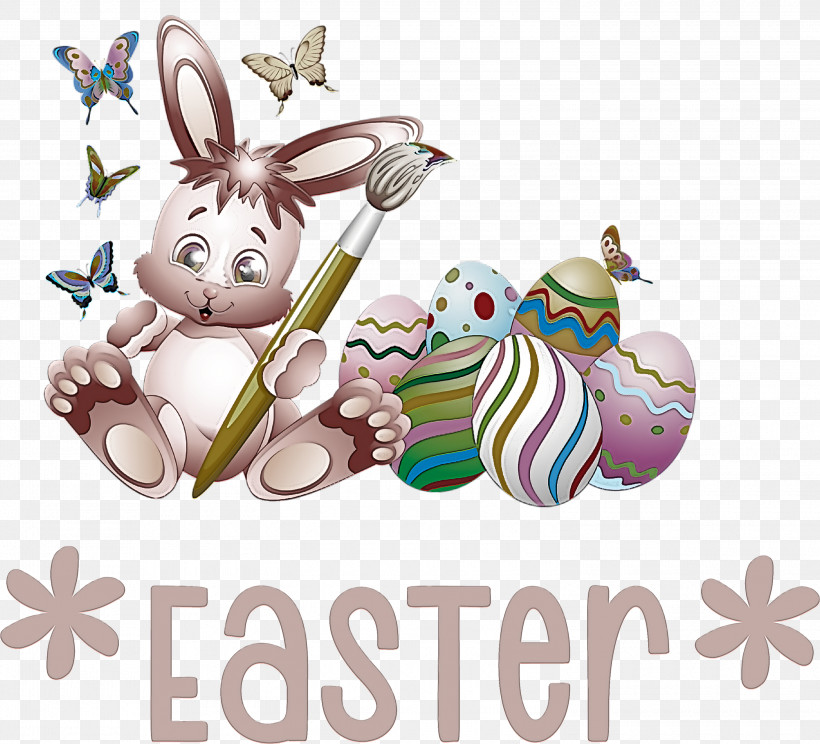 Easter Bunny Easter Day, PNG, 3000x2725px, Easter Bunny, Biology, Cartoon, Easter Day, Easter Egg Download Free