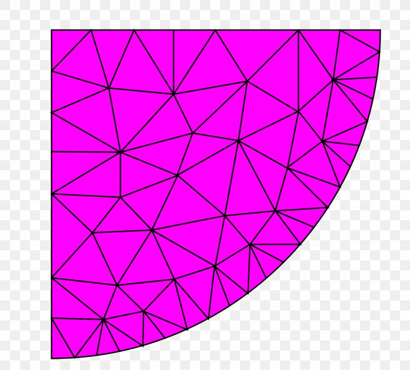 Triangle Unstructured Grid Mesh Generation Polygon Mesh Euclidean Space, PNG, 1136x1024px, Triangle, Area, Euclidean Geometry, Euclidean Space, Finite Element Method Download Free