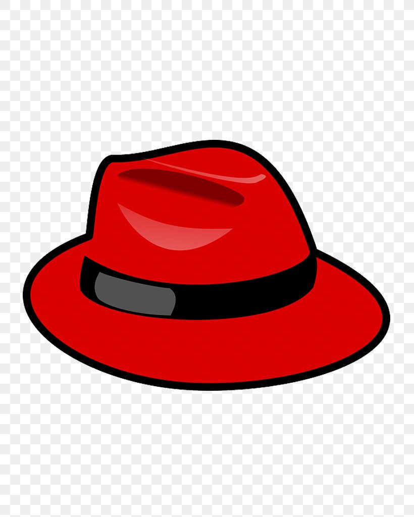 Clip Art Red Hat Software Red Hat Enterprise Linux Openclipart, PNG, 768x1024px, Red Hat Software, Cap, Clothing, Cowboy Hat, Hat Download Free