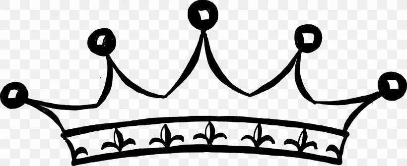 Drawing Crown Clip Art, PNG, 2596x1063px, Drawing, Area, Artwork, Black And White, Crown Download Free