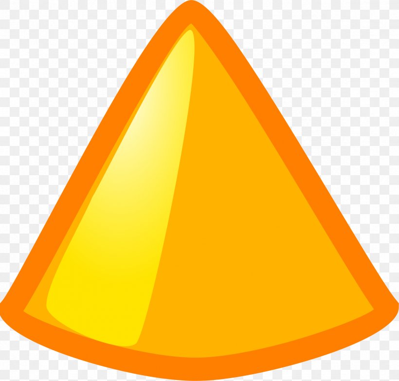 Triangle Product Design, PNG, 2351x2246px, Triangle, Cone, Orange, Yellow Download Free